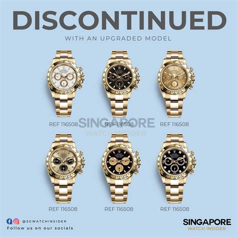 rolex motif discontinued|discontinued rolex models 2023.